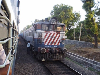 AJNI WAG-7 # 27284 between Vapi & Surat (Dhirendra Maurya)