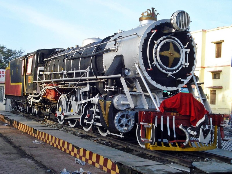 BZ R DSC00619 - MHOW YG #4028 - HERITAGE STEAM LOCO - INDORE MG STATION