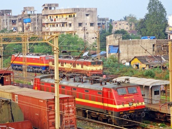 CP - Loco Mela @ BL Yard - AJJ WAP 1, BRC WAM 4, BRC WAP 4