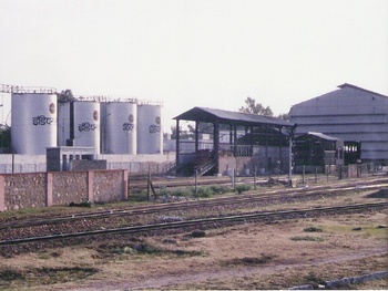Rewari_deisel_shed_a_YDM_4_can_barely_be_seen_Indian_Oil_plant_can_also_be_seen.jpg