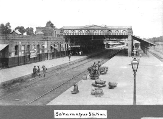 Saharanpur station, 1907