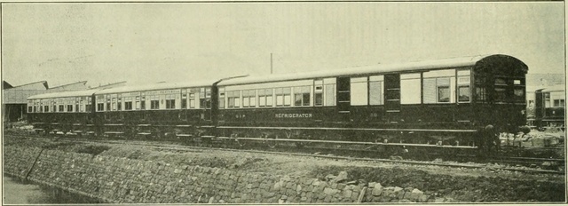 GIPR refrigerator car, 1900s