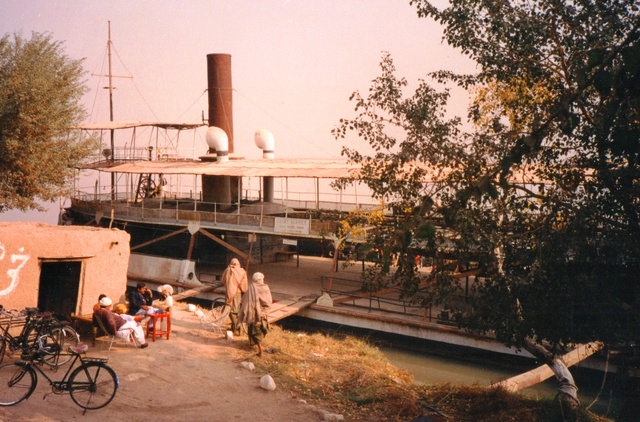 The bow of the Jhelum at DIK