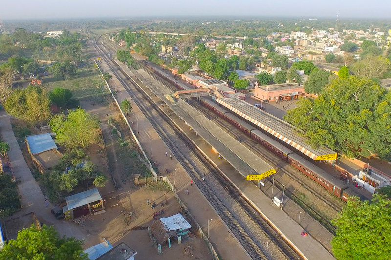 ringus station eagle's eye view