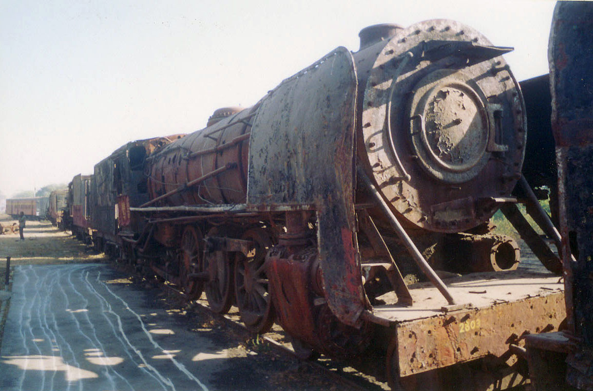 YP 2803 outside Mhow Trip shed