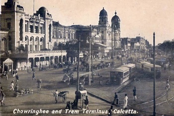 Calcutta tram turminus
