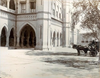 Delhi Station Building Built in 1864 view taken in 1920 208_0128.tif
