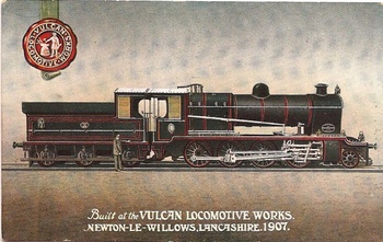 BNR Loco from Vulcan Locomotive works 1907