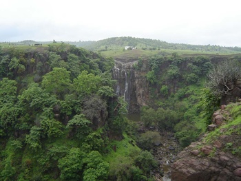 Patalpani Falls in the Monsoon
