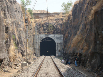 Trek to the Tunnels on Karjat - Panvel Route