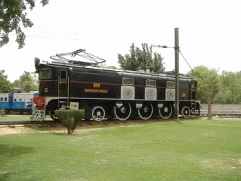This loco was a mainline locomotive on CR's 1500V DC lines.  This specimen is named "Sir Roger Lumley". (Location is N