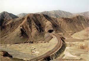 Khojak tunnel, Quetta side. Photo by Iqbal Samad Khan.