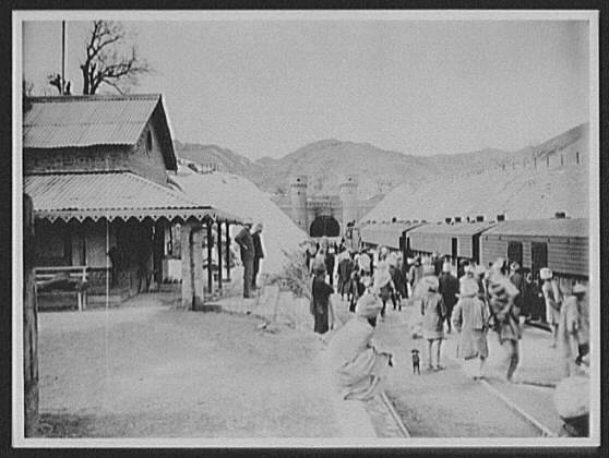 Gulistan station, 1895