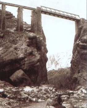View of chappar rift bridge