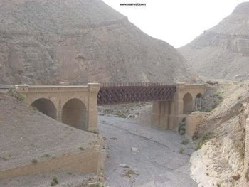 Viaduct on Bolan pass railway line