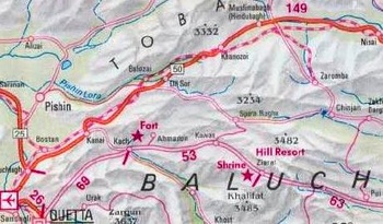 Zhob Valley Railway: Quetta-Bostan-Muslimbagh-Nisai