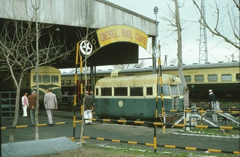 Railcar Shed Rawalpindi 11.3.78
