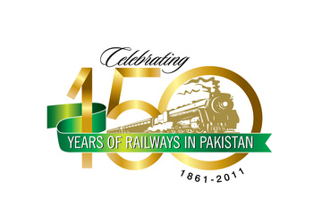 150 Years of Railways in Pakistan logo