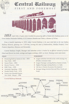 Central Railway brochure - page 1. Provided by Harsh Vardhan.