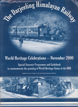 DHR world heritage celebration souvenir & programme, Nov. 2000 - cover. Provided by Harsh Vardhan.