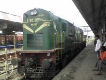 Andal, WDG-3A, 13188, Indian Railways, Indian, Railways, India, Railway, IRFCA, loco, locomotive, engine, trains, train engine