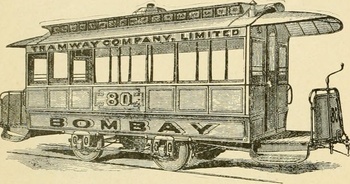 Bombay type tramway car