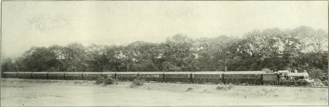 Poona race train, 1900s