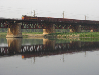 Bridges over the river Yamuna