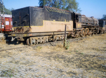 YP 2102 near Mhow trip shed