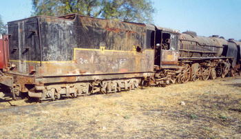 YP 2323 near Mhow trip shed