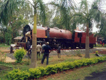 2-8-2 steam loco Rail museum Perambur